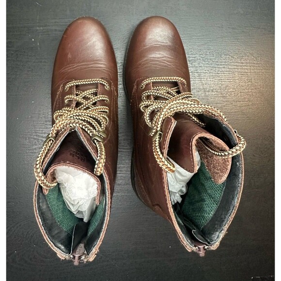 Mountain Horse Riding Boots Women’s US 6 Brown Leather Ankle Back Zip #1375 - Picture 10 of 16